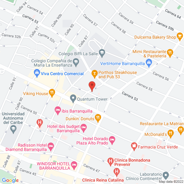 Map of Comidas Rápidas Samue-In