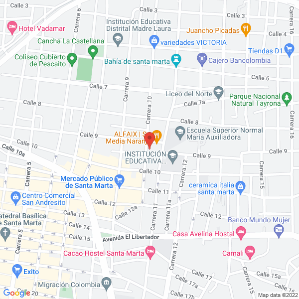 Map of Distribuciones El Sol