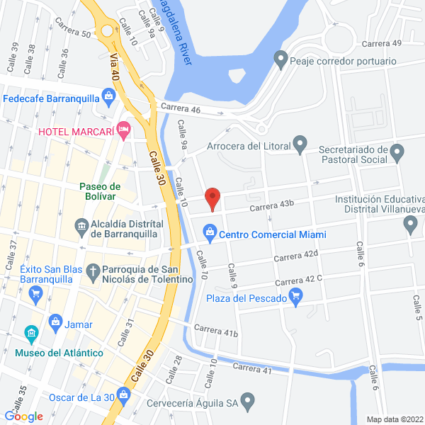 Map of Distribuciones La Nueva Clave