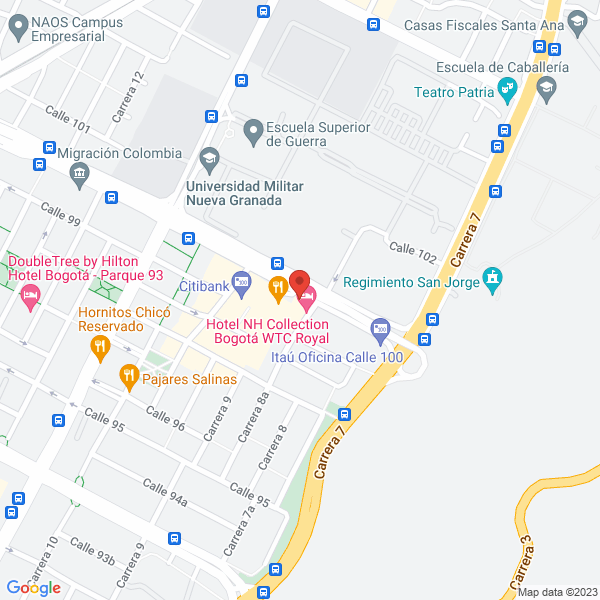 Mapa de Distribuidor De Productos Quimicos Sesan Ltda.