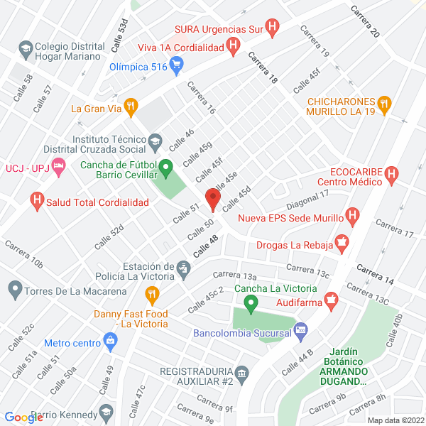 Map of Miscelánea La Bodega