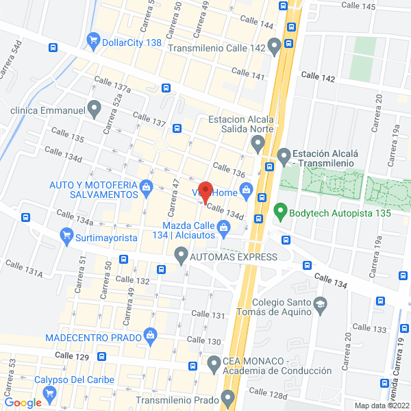Mapa de Controlec Ltda.
