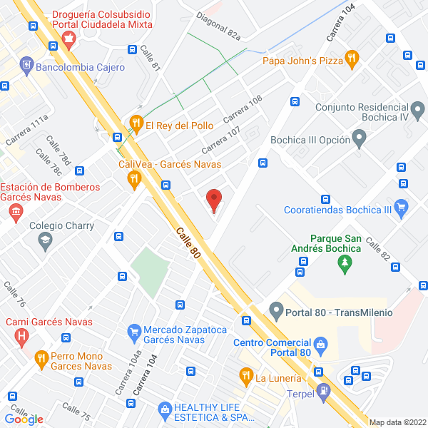 Mapa de Controlware Ltda