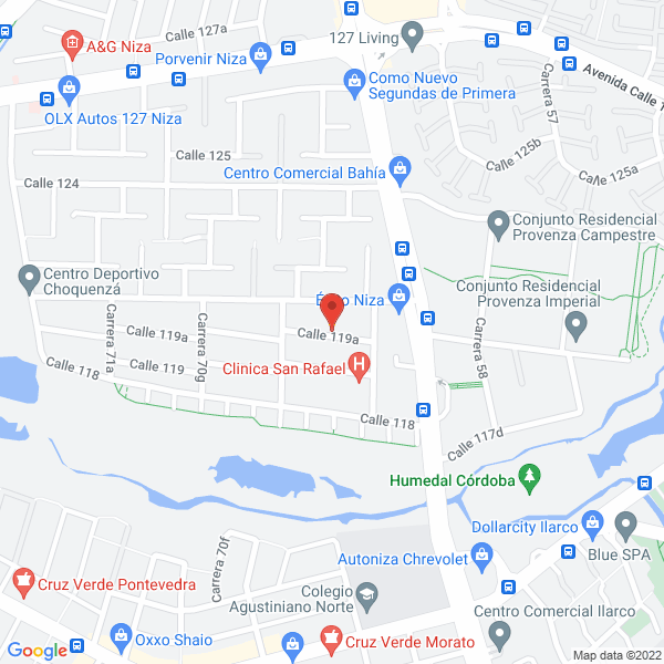 Mapa de Corporación Síndrome De Down