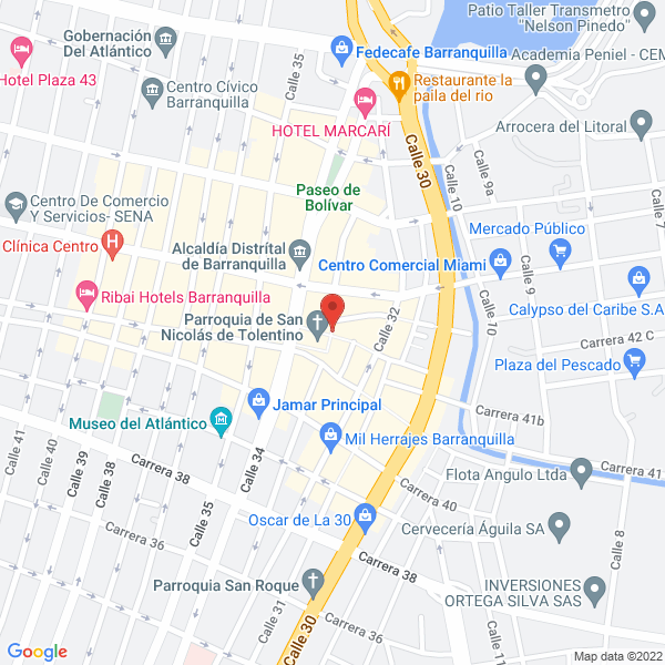 Map of Distriloza El Impacto