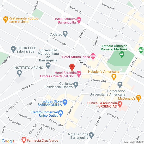 Map of Distrimedical Healthcare E.U.