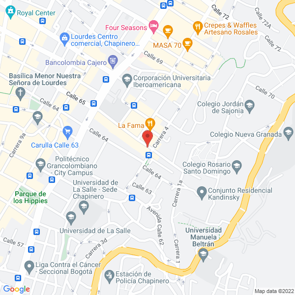 Mapa de Copias M & M Ltda.