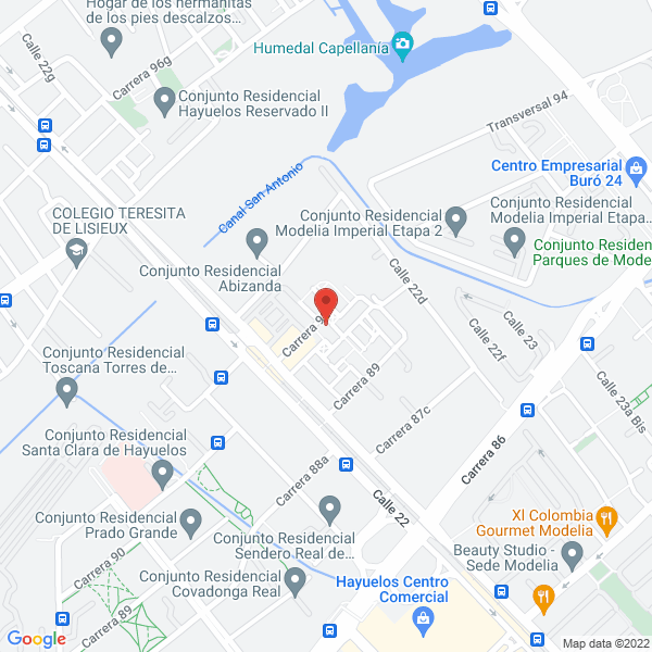 Mapa de Coratiendas 92