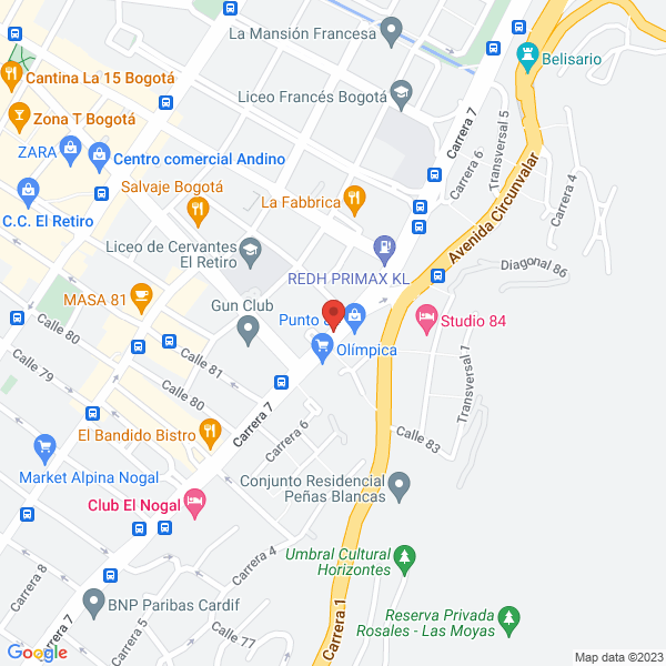 Mapa de Core Advanced Group