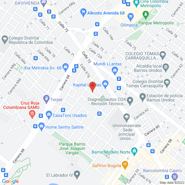 Mapa de Correos Todaentrega