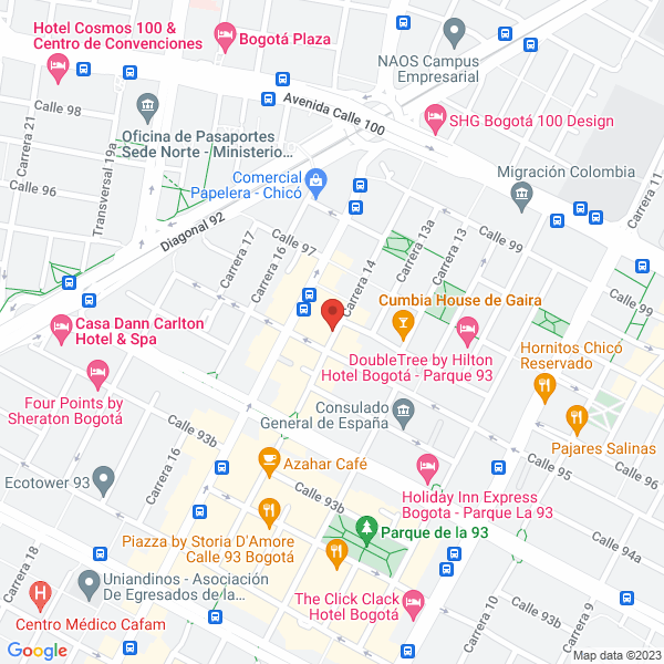Mapa de Cosinte Ltda.