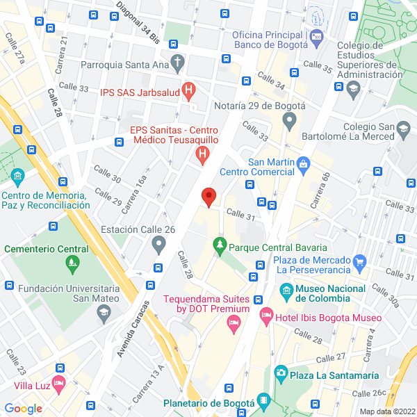 Mapa de Cupcake Bakers S.A.S.