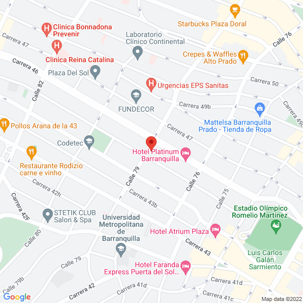 Map of Construcciones Badie