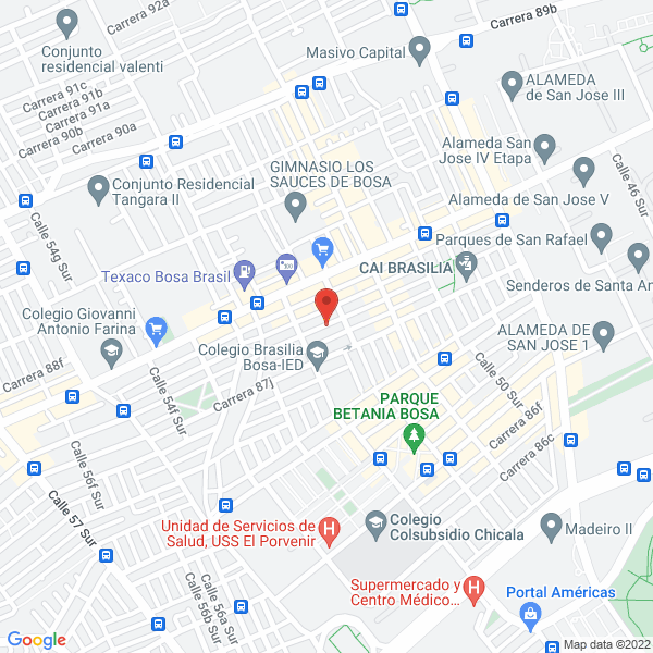 Mapa de Construcciones S P C S.A.S.