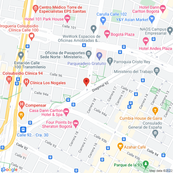 Mapa de Consultar Minera S.A.S.
