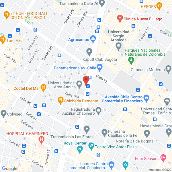Mapa de Dmental S.A.S.