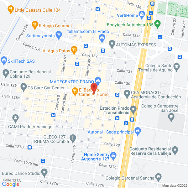 Mapa de Contact Group 3 S.A.S.