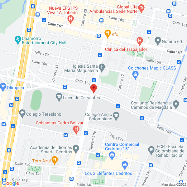 Mapa de Drogueria Lider