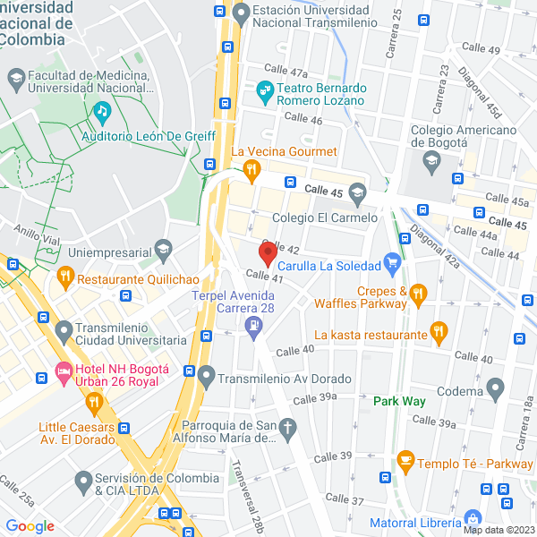 Mapa de Distribución Automatización De Sistemas Integrales Electrónicos S.A.S.