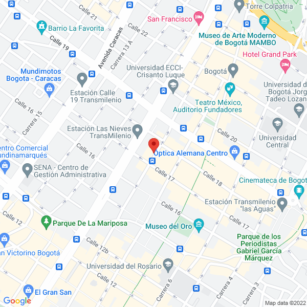 Mapa de Desinfecciones Servidorite