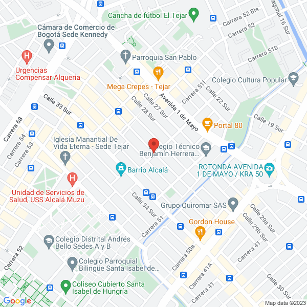 Mapa de Coratiendas