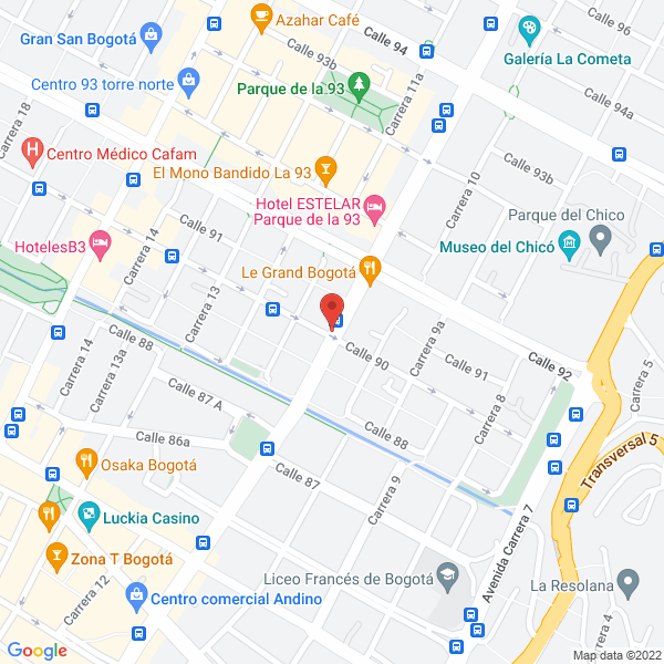 Mapa de E & G Peluquería