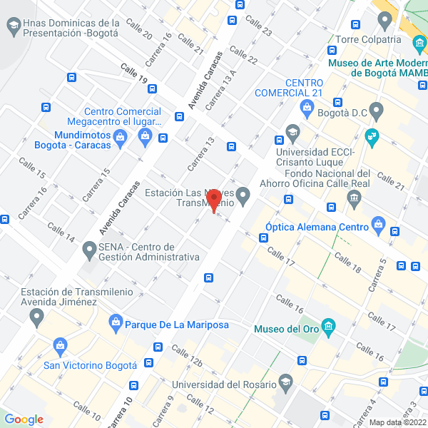 Mapa de Ecoelectric And Led S.A.S.