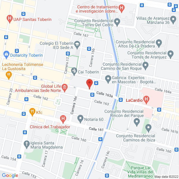 Mapa de Ecología Y Construcción Ltda.
