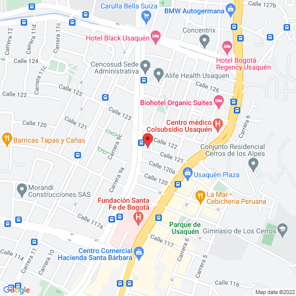 Mapa de Ecopack E.U.