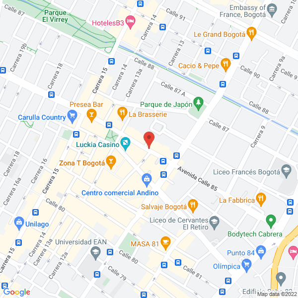Mapa de Ediciones El Grillo