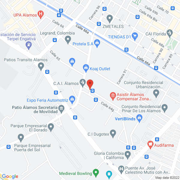 Mapa de Disproel S.A.
