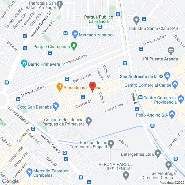 Mapa de Cosmeticos Belimar