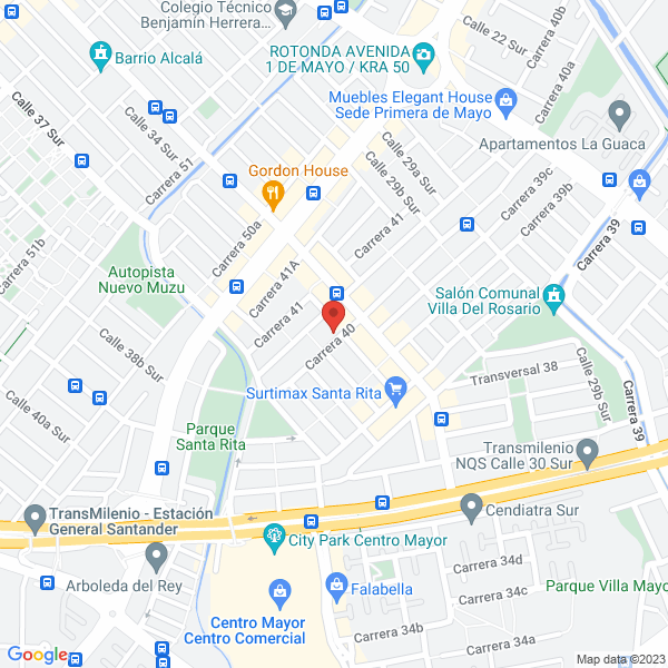 Mapa de Dismarking S.A.S.