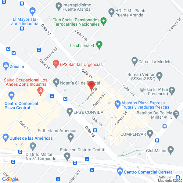 Mapa de Esdimaq Ltda.