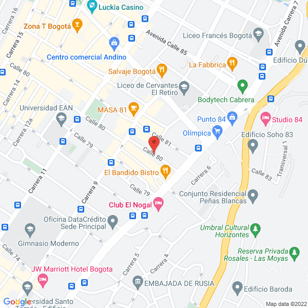 Mapa de Esfera Alfa S.A.S.
