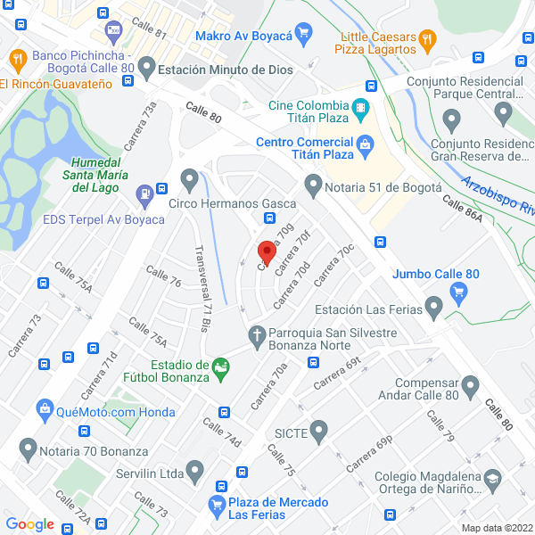 Mapa de Eskudo Ltda.