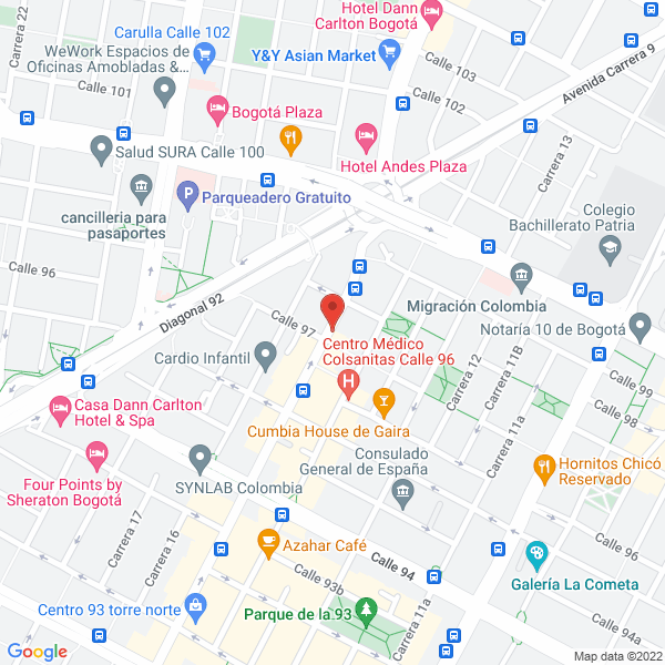 Mapa de Espacios Ilimitados Ltda.