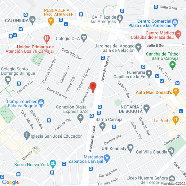 Mapa de Espitia Rodríguez José David