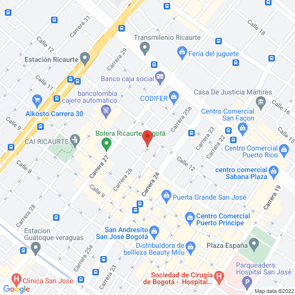 Mapa de Esqcam Ltda.