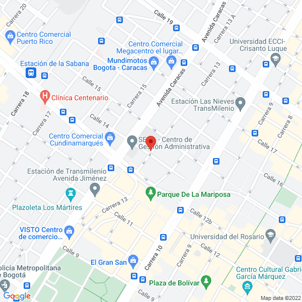 Mapa de Ferretería Tropicana