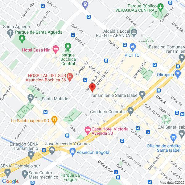 Mapa de Ferretería El Mundo De La Lamina S.A.S.
