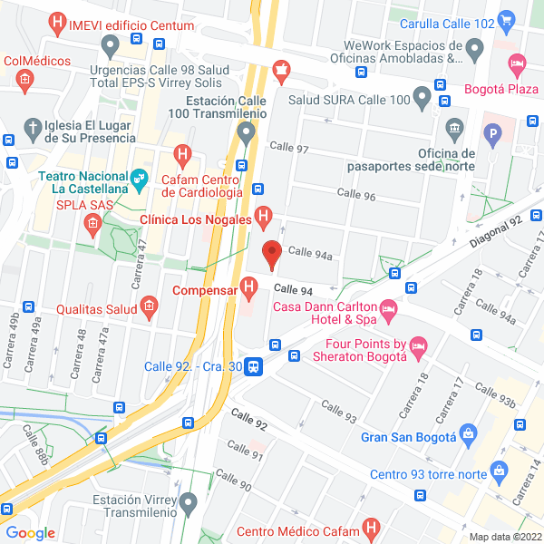 Mapa de Fidupaís S.A.