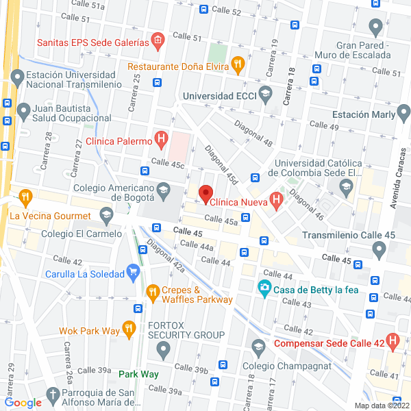 Mapa de Fierro Y Gaviria Asociados Ltda.