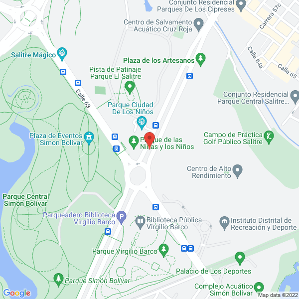 Mapa de Fundación Niñez Y Desarrollo