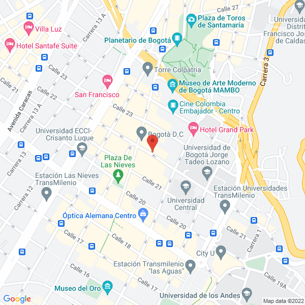 Mapa de Fundacion Sic Autonoma De Las Americas