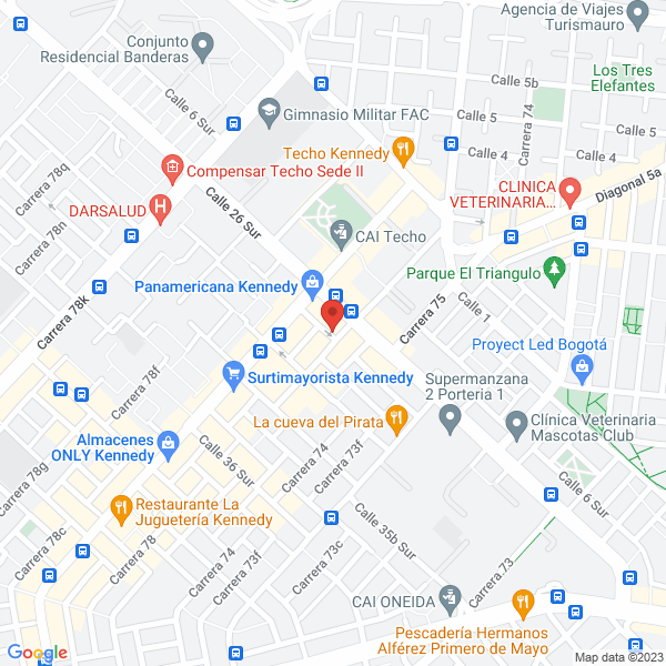 Mapa de Fumi Dorado Sas