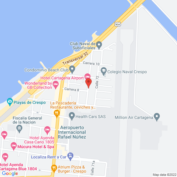 Map of Fumiespacios Ltda.
