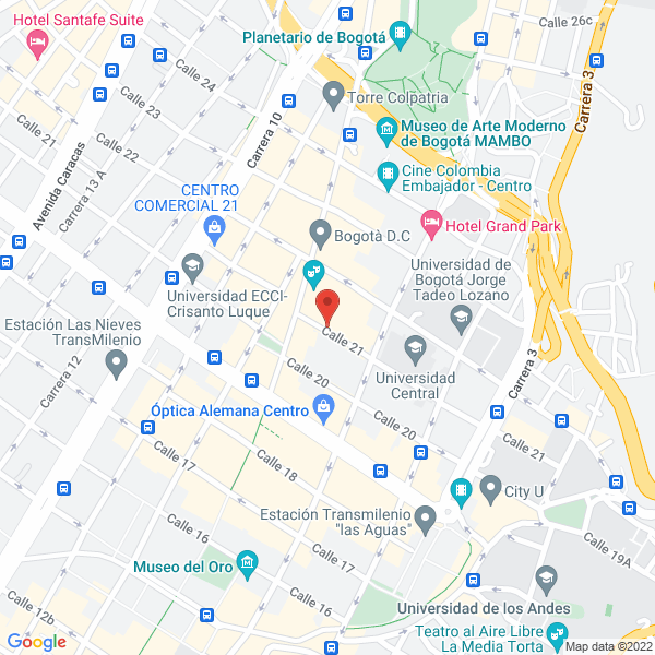 Mapa de Ghia Producciones Ltda.