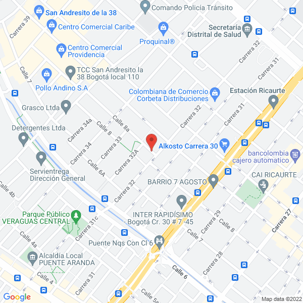 Mapa de Gian Carga Ltda.