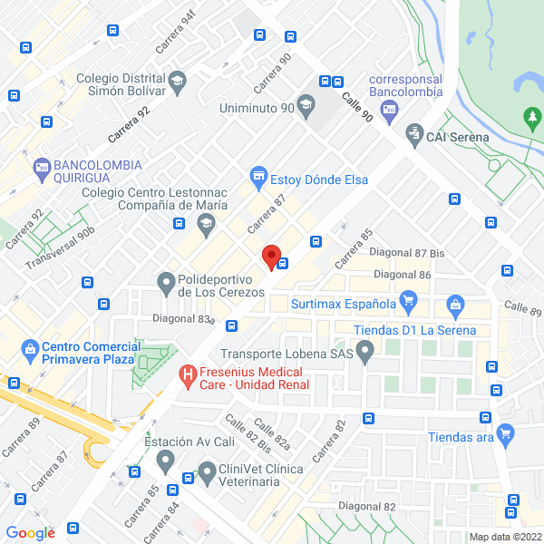 Mapa de Giasety Ltda.